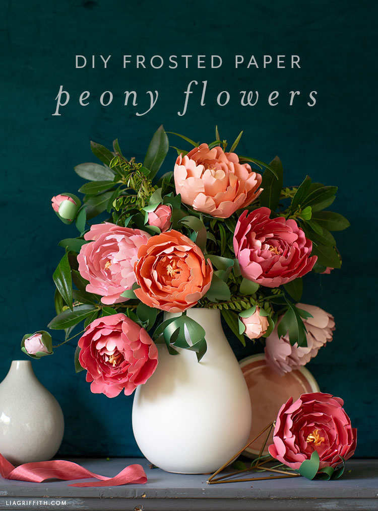 VIDEO TUTORIAL: NEW FROSTED PAPER PEONY KIT